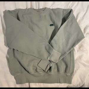 Light Green California Bear Crewneck Size S